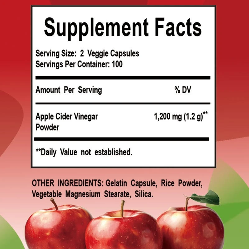 Best Apple Cider Vinegar Capsule factory